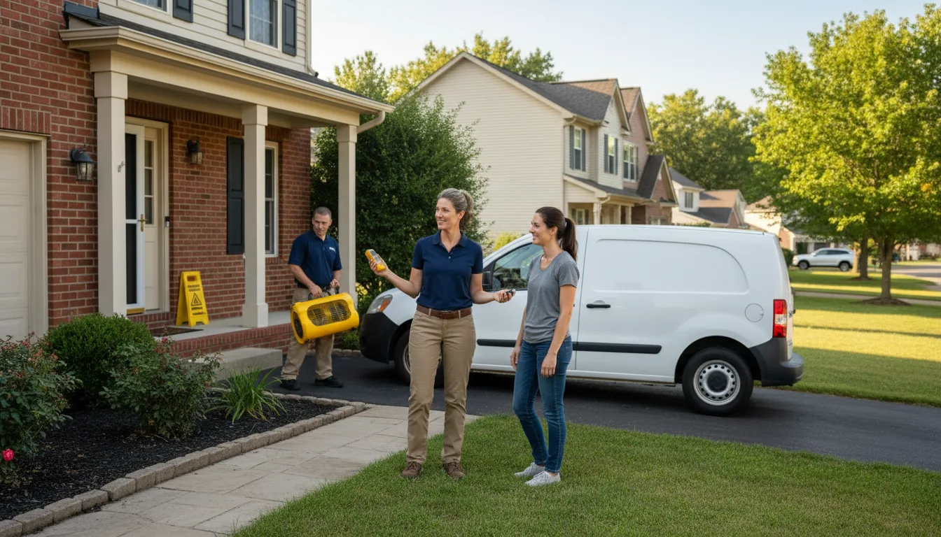 Water restoration image for Dehumidification And Cleanup Services in Riga, MI